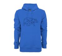 FORSBERG Pettarson Hoodie mit Logo XL kornblau