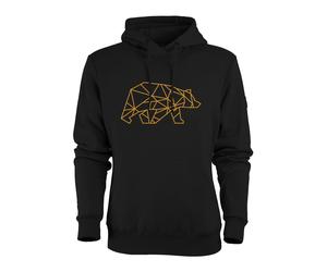 FORSBERG Pettarson Hoodie mit Logo L schwarz/bronze