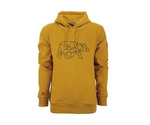 FORSBERG Pettarson Hoodie mit Logo S gelb
