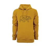 FORSBERG Pettarson Hoodie mit Logo XL goldgelb