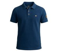 FORSBERG Poloshirt im Denim-Look XXL blau