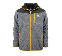 FORSBERG Strickfleecejacke Yulgran II mit dickem funktionellem Winterfutter, Farbe:anthrazit/bronze, Größe:3XL