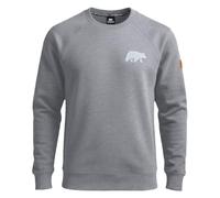 FORSBERG Sweatshirt Herren mit Frottee-Bärenlogo - weiches Baumwoll-Sweatshirt für Freizeit, Alltag und Arbeit, hoher