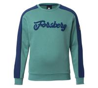 FORSBERG Sweatshirt mit Vintage Logo L grün