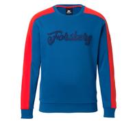 FORSBERG Sweatshirt mit Vintage Logo S blau