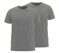 FORSBERG einfarbiges T-Shirt im Doppelpack 3XL grau
