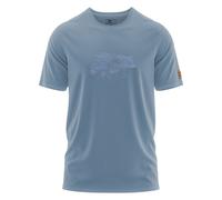 FORSBERG T-Shirt mit Denim-Brustlogo 3XL blau