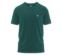 FORSBERG T-Shirt mit kleinem Gummi-Patch 3XL dunkelgrün