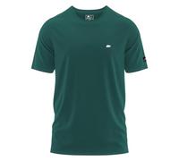 FORSBERG T-Shirt mit kleinem Gummi-Patch XXL dunkelgrün