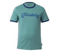 FORSBERG T-Shirt mit Vintage Logo 3XL grün