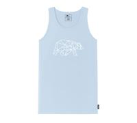 FORSBERG Tanktop mit großem Brustlogo, Farbe:Pastellblau, Größe:L