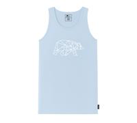 FORSBERG Tanktop mit großem Brustlogo L pastellblau