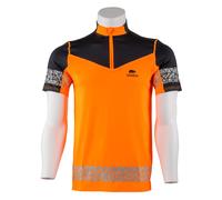 FORSBERG Torke Funktionsshirt kurzarm L orange/schwarz