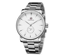 FORSINING Herren-Armbanduhr Mit Automatikuhr, Automatikaufzug, Analog, Edelstahl-Armband