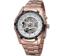FORSINING Men's Automatic Analog Stainless Steel Bracelet Antique Round Watch FSG8042M4R1