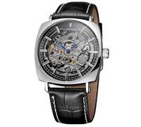 FORSINING Men's Automatic Skeleton Water-Resistant Analog Watch with Leather Strap FSG8153M3S1