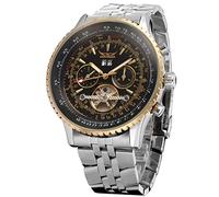 FORSINING Men's Automatic Tourbillon Complete Calendar Wrist Watch JAG034M4T2