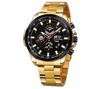 FORSINING Men's Chronograph Analog Automatic Movement Watch with Stainless Steel Bracelet FSG6909M4T1
