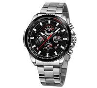 FORSINING Men's Chronograph Analog Automatic Movement Watch with Stainless Steel Bracelet FSG6909M4T4