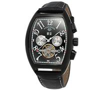 FORSINING Men's Steampunk Automatic Tourbillon Calendar Wrist Watch FSG9409M3B3