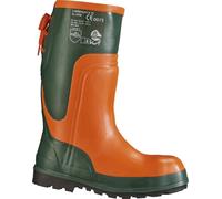 Forst-Gummistiefel Ulme orange/grün Größe 43 1 Paar