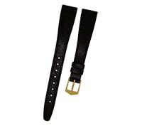 Fortis Orig Swiss Made Uhrenarmband LEDER schwarz 14mm NEU 9124