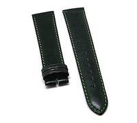 Fortis Uhrenarmband Leder grün Ton in Ton 18mm NEU 8496