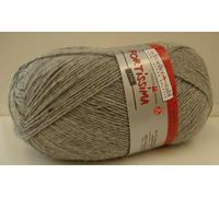 Fortissima 100 Farbe 2055 grau meliert Schoeller + Stahl feine Sockenwolle