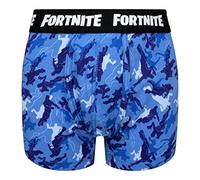 Fortnite Spielzeug und Gamer, Camouflage-Logo, Herren-Boxershorts, 3 Paar, Baumwoll-Boxershorts, Größen XS-XXL, Camo Blue, L
