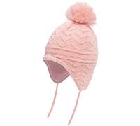 Foruhoo Baby Wintermütze Mädchen & Jungen Strickmütze Beanie Warm Mütze (Rosa,S 48)