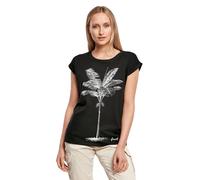 Forvert Damen T-Shirt Fontana Kurzarm Schwarz Größe M