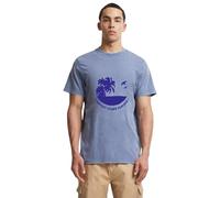 Brandit Forvert Sunnyvale T-Shirt, blau, Größe XL für Männer