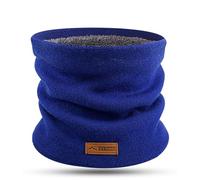FORVEVO Winter Halsschlauch Herren Damen,Halstuch Herren mit Fleece Futter,Schal Halswärmer Männer,Thermo Schlauchtuch, Winddichte Loop Schal für Outdoor Sport Täglich(Marineblau)