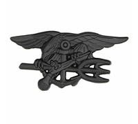 Fosco Industries Metall-Anstecker/Pin Navy Seals schwarz