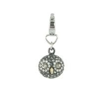 Fossil Anhänger Charms JF00183998 Perle Eule Zyrkonia