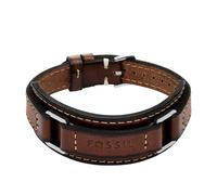 Fossil - Armband Aus Leder Für Herren one_size Braun
