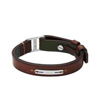 Fossil - Armband Aus Leder Für Herren one_size Mehrfarbig