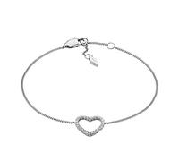 Fossil Armband Für Frauen Sadie, Länge: 165mm+25.4mm, Breite: 12.9mm, Höhe: 11.5mm Silbernes Edelstahlarmband, JF04418040