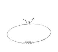 Fossil JFS00484040 Damen Armband olive branch Silber Weiß 22 cm