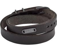 Fossil Armband Für Männer Heritage, Länge: 240mm Schwarzes Lederarmband, JF04128793