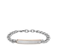 Fossil Armband Für Männer, Länge: 217mm, Breite: 46.4mm, Höhe: 8mm 2-Tone Edelstahlarmband, JF04395998