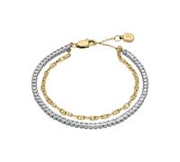 Fossil Damen Heritage Zweifarbiges Messing Armband, JA7281998