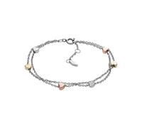 Fossil Armband Für Frauen Vintage-Motive, 19 Cm Dreifarbiges Edelstahlarmband, JF02854998