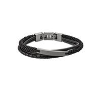 Fossil Armband Für Männer Vintage Casual, Innenlänge 180mm + 15mm Extender Gunmetal Edelstahlarmband, JF03185793