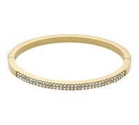 Fossil Ellis Damen Edelstahl Armband mit Druckknopfverschluss, Glänzendes Gold