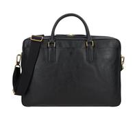 Fossil Asher Aktentasche Leder 40 cm Laptopfach schwarz