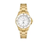 Fossil BlueDive Watch for Women, Quartz Three Hand Movement with Stainless Steel Strap
