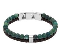 Fossil Herren Jewelry Silberfarbenes Edelstahl Armband, JF04854040