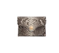 Fossil Brieftasche für Damen - Kartenmäppchen Heritage geprägt Leder Python-Optik, SL8283874 - 9,8 cm L x 1,3 cm B x 7 cm H