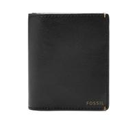 Fossil Brieftasche für Frauen Logan, Bedruckte PVC/Polyurethan Trim Bifold schwarz 10.16cm L x 2.54cm B x 8.89cm H SL7826104